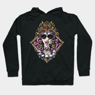 Gothic Kali Goddess Hoodie